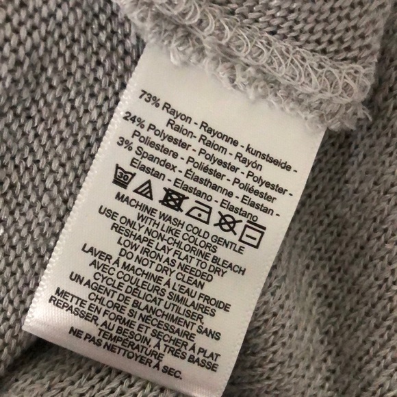 Fee People Sheila Hacci blouse grey xs - Picture 6 of 6